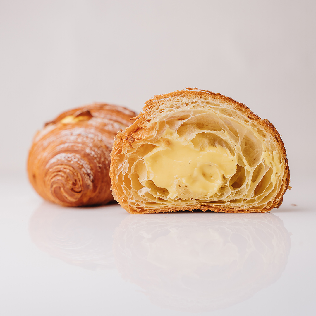 Brioche crema pasticcera alla vaniglia Thaiti