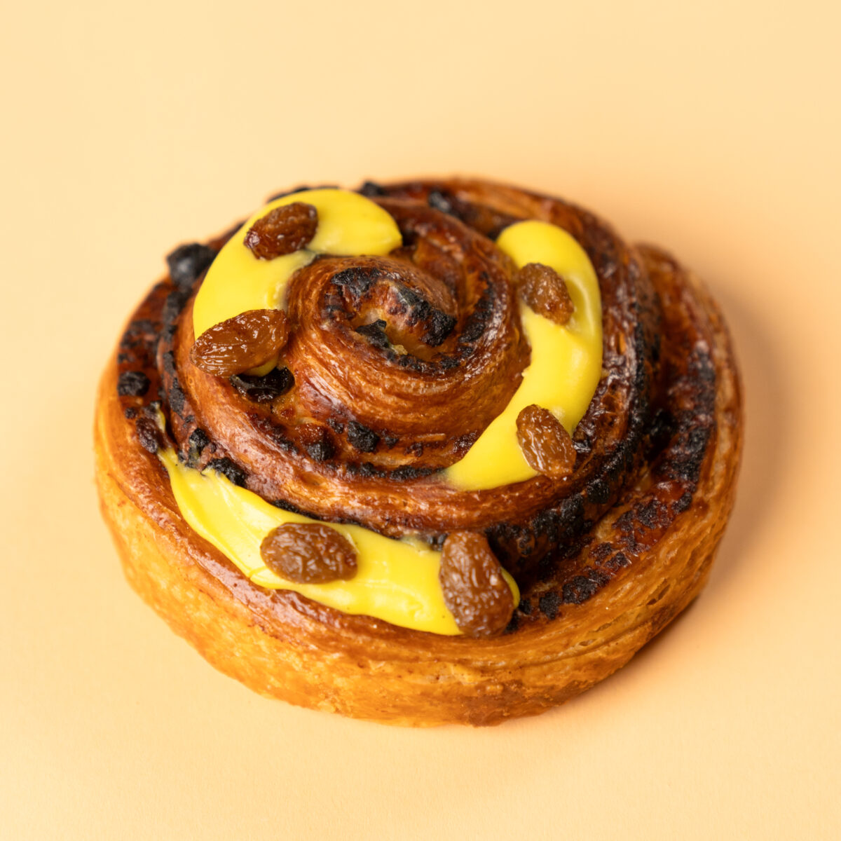 Girella crema e uvetta